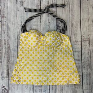 Victoria’s Secret Yellow & White Push Up Tankini.